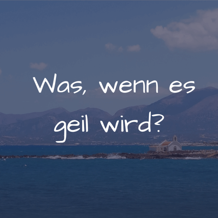 Weitblick über Meer und Berge – ein stiller Moment voller Möglichkeiten. Sinnbild für die Frage: Was, wenn es geil wird?