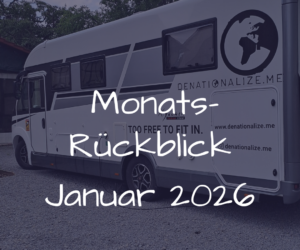 Monatsrückblick Januar 2026: Hier fehlt mir was. Also habe ich alles umgeschmissen.